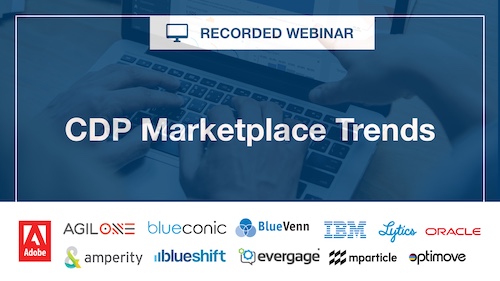 Recorded Webinar: CDP Marketplace Trends